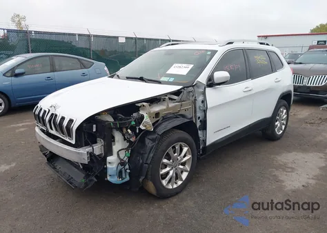 2016 Jeep Cherokee Limited z USA, uszkodzony, nr VIN 1C4PJMDS7GW121761